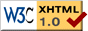 XHTML 1.0 Válido