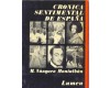 CRONICA SENTIMENTAL DE ESPAA - Vazquez Montalban, Manolo